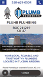 Mobile Screenshot of plumbplumbing.com
